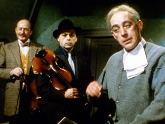 Alec Guinness, Herbert Lom und Cecil Parker in Ladykillers (1955)