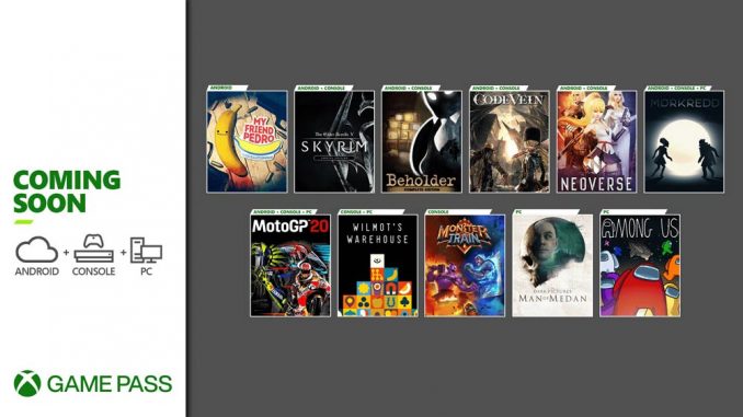 Xbox Game Pass: weitere Highlights im Dezember