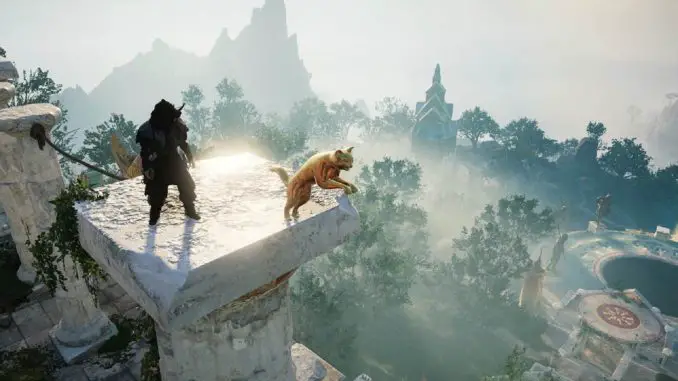 Assassin's Creed Valhalla: goldene Katze - Katzentritt
