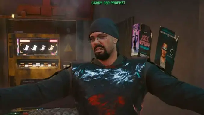 Cyberpunk 2077: Garry der Prophet in The Prophet's Song