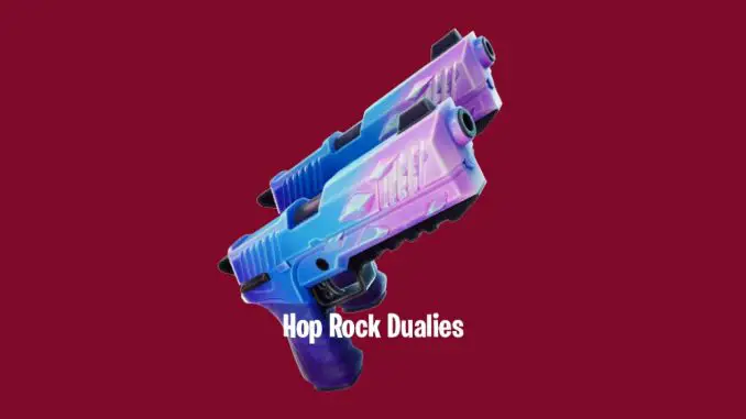 Fortnite: Hop Rock Dualies - exotische Waffe