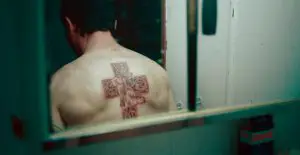The Rider - Mit Rodeo Tattoo auf dem Rücken