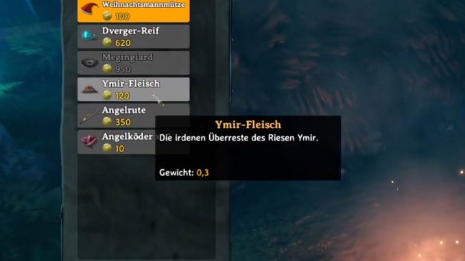 Valheim: Ymir-Fleisch