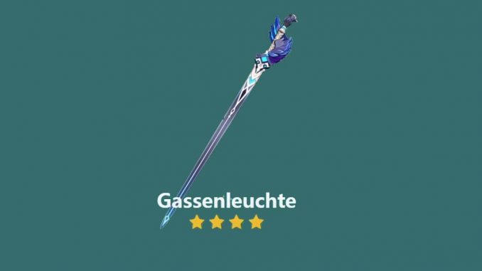 Genshin Impact: Gassenleuchte - Einhänder Schwert