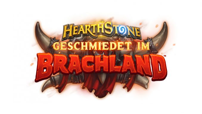 Hearthstone: Geschmiedet im Brachland - Logo