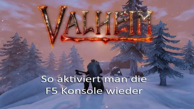 Valheim: F5 Konsole