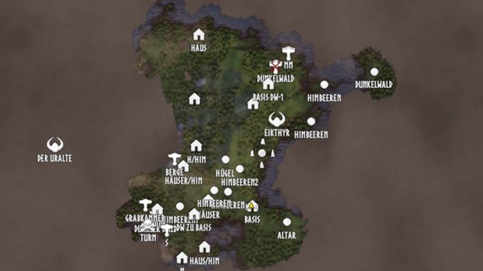 Valheim: Karte