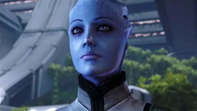 Mass Effect 2: Liara kann für eine Romanze gewonnen werden