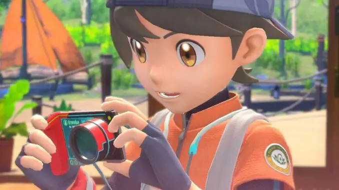 New Pokemon Snap - Hero mit Kamera