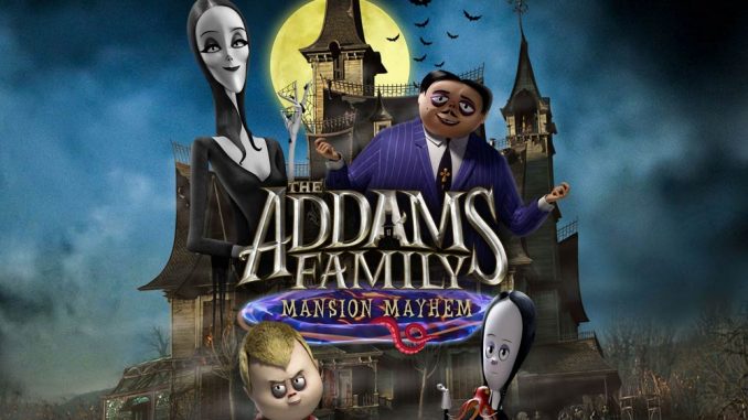 The Addams Family: Mansion Mayhem - KeyArt