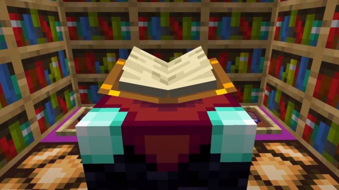 Minecraft: Für Nemesis der Gliederfüßer wird ein Zaubertisch benötigt