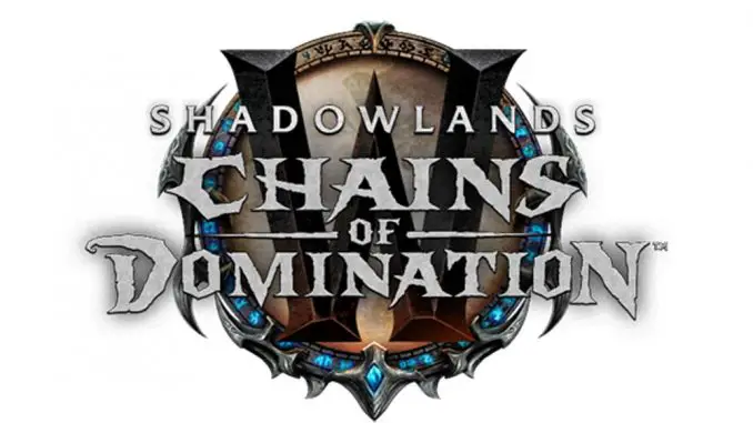 World of Warcraft: Shadowlands - Ketten der Herrschaft - Logo