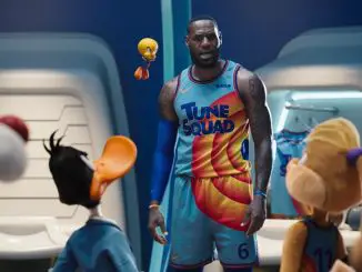 SPACE JAM: A NEW LEGACY: SYLVESTER, DAFFY DUCK, LOLA BUNNY, LEBRON JAMES und TWEETY