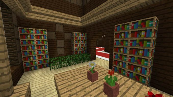 Minecraft: Bücherregale