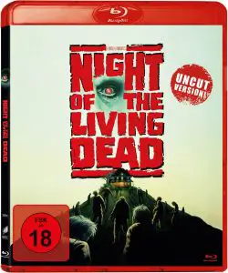 Night of the Living Dead (1990) uncut - Blu-ray Cover