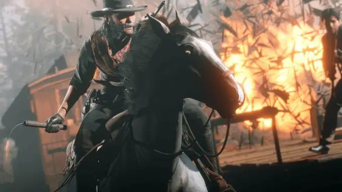 Red Dead Online: Explosion