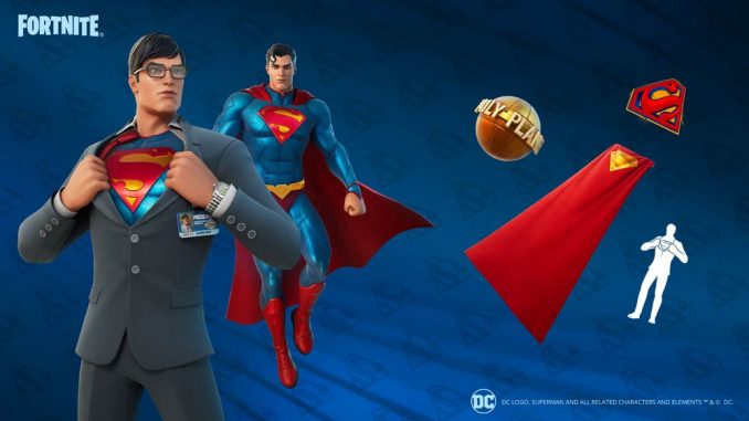 Fortnite: Clark Kent Outfit