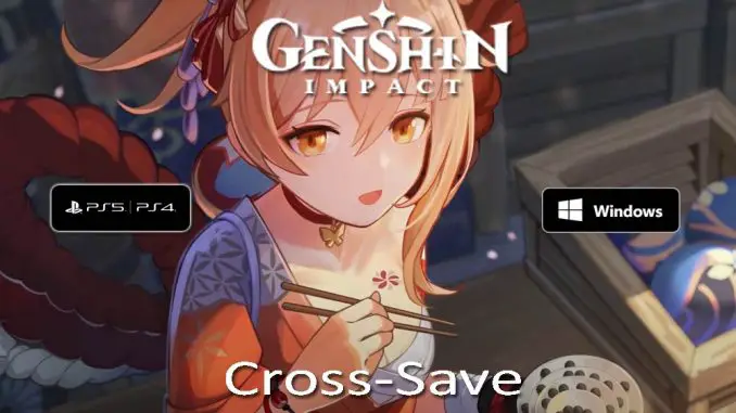 Genshin Impact: Cross-Save