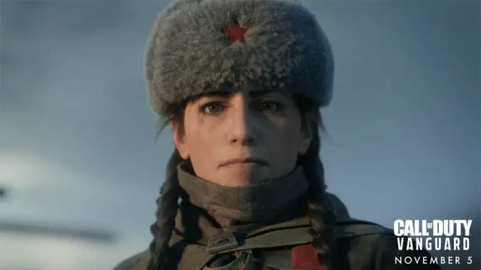 Call of Duty: Vanguard - russische Soldatin