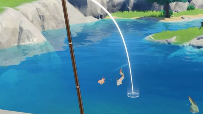 Genshin Impact: Medaka angeln