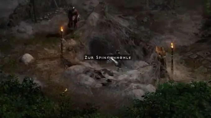 Diablo 2: Resurrected Spinnenhöhle