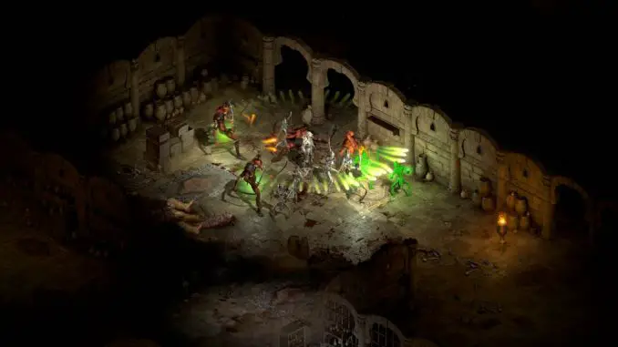 Diablo 2: Resurrected - Kampf Screenshot