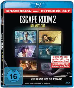 Escape Room 2: No Way Out (Extended Cut) - Blu-ray