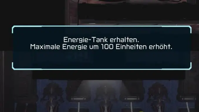 Metroid Dread Artaria-Energie-Tank