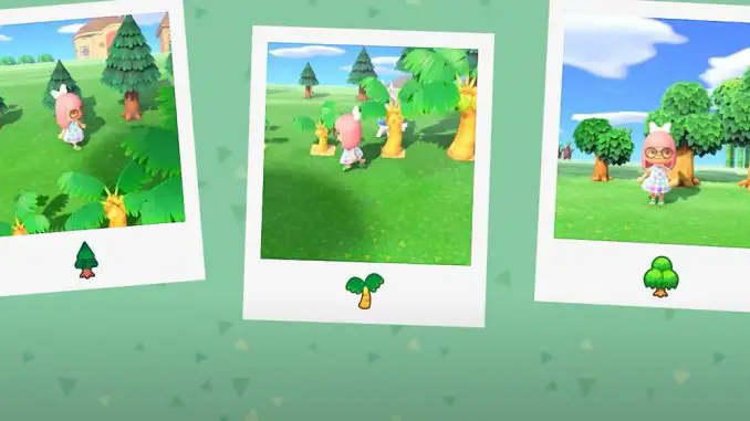 Animal Crossing: New Horizons - Bäume pflanzen
