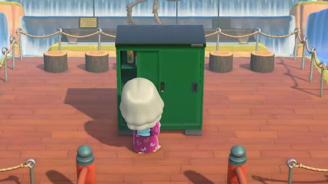 Animal Crossing: New Horizons - Lagerschrank