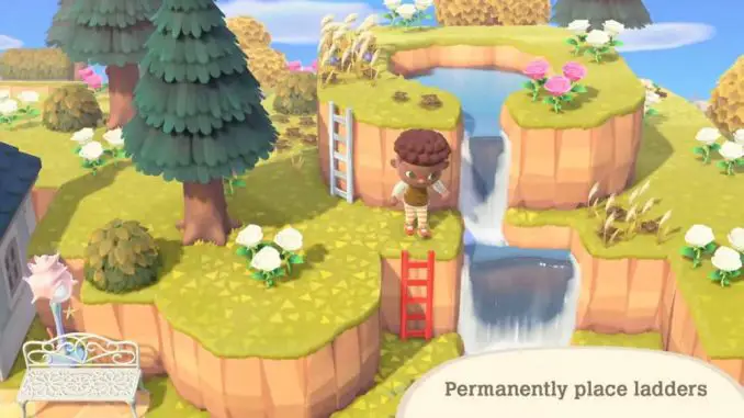 Animal Crossing: New Horizons - permanente Leiter