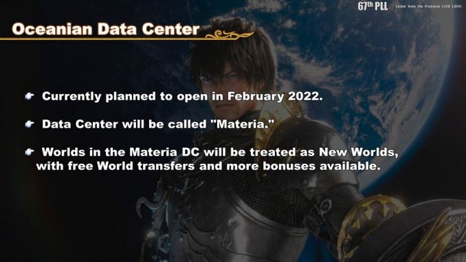 Final Fantasy 14 bekommt ein Datenzentrum in Ozeanien
