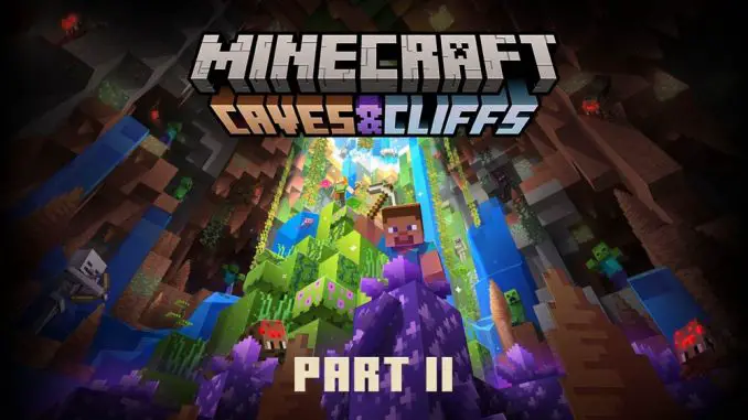 Minecraft: Caves and Cliffs Part 2 - Key Art