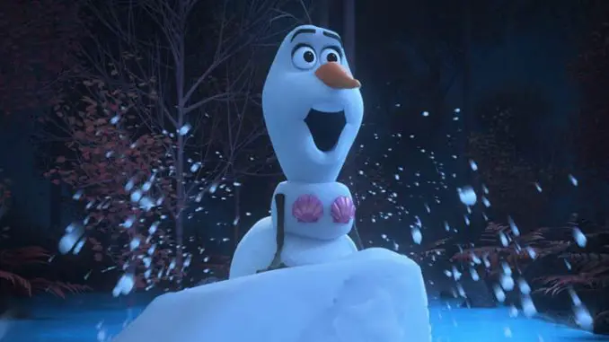 Olaf ist erfreut