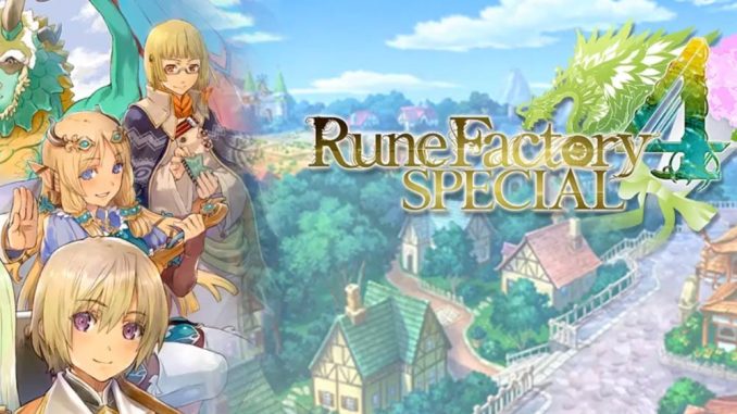 Rune Factory 4 Special - Artwork