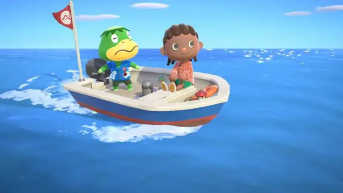 Animal Crossing: New Horizons - Bootstour mit Käpten
