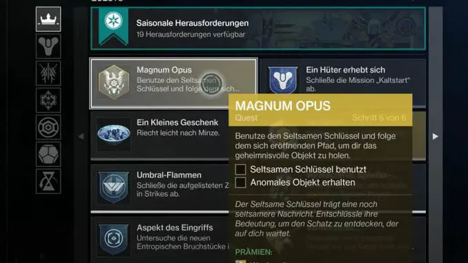 Destiny 2: Magnum Opus