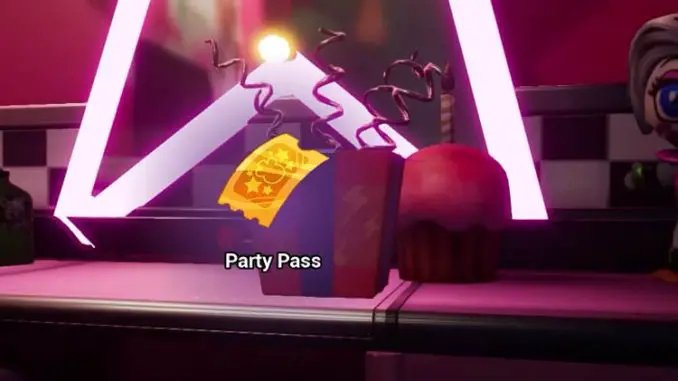 Five Nights at Freddy's: Security Breach - Partypass Fundort