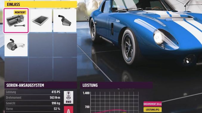Forza Horizon 5 - Autos tunen