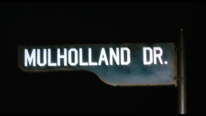 Mulholland Drive: Straßenschild