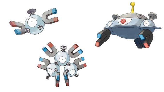 Pokémon Strahlender Diamant und Leuchtende Perle - Magnetilo, Magneton und Magnezone