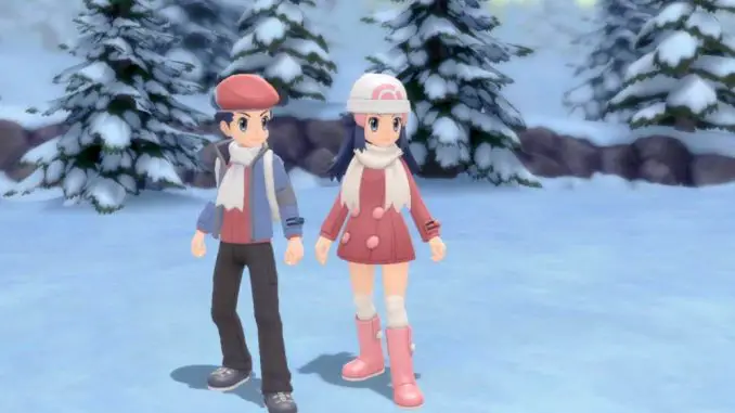 Pokémon Strahlender Diamant und Leuchtende Perle - Platin-Outfit