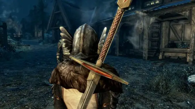 Skyrim: Chrysamere - Zweihandschwert