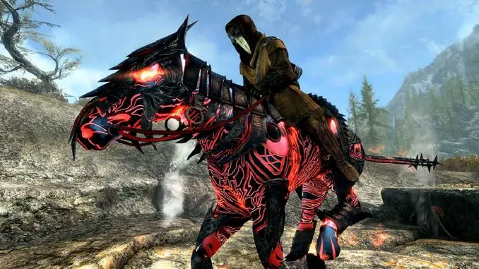 Skyrim - Das daedrische Pferd