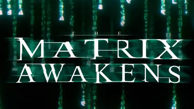 The Matrix Awakens: An Unreal Engine 5 Experience - Logo
