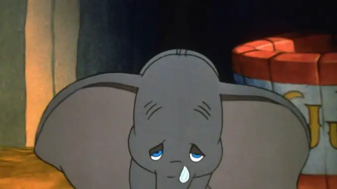 Dumbo ist traurig