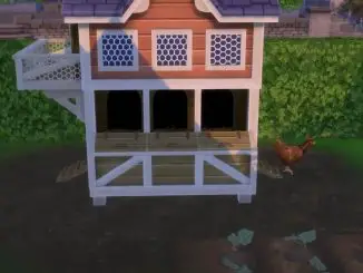 Die Sims 4 - Hühnerstall mit Huhn