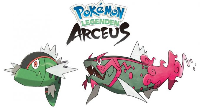Pokémon Legenden: Arceus - Barschuft und Salmagnis