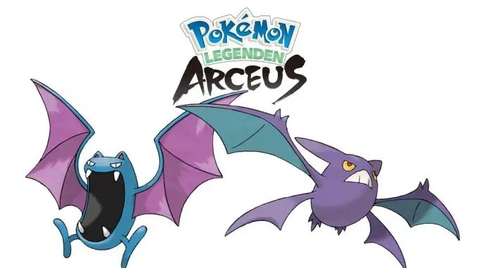Pokémon Legenden: Arceus - Golbat und Iksbat