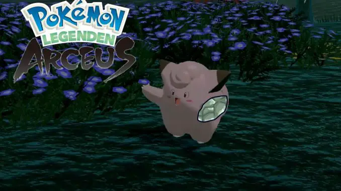 Pokémon Legenden: Arceus - Piepi mit Mondstein